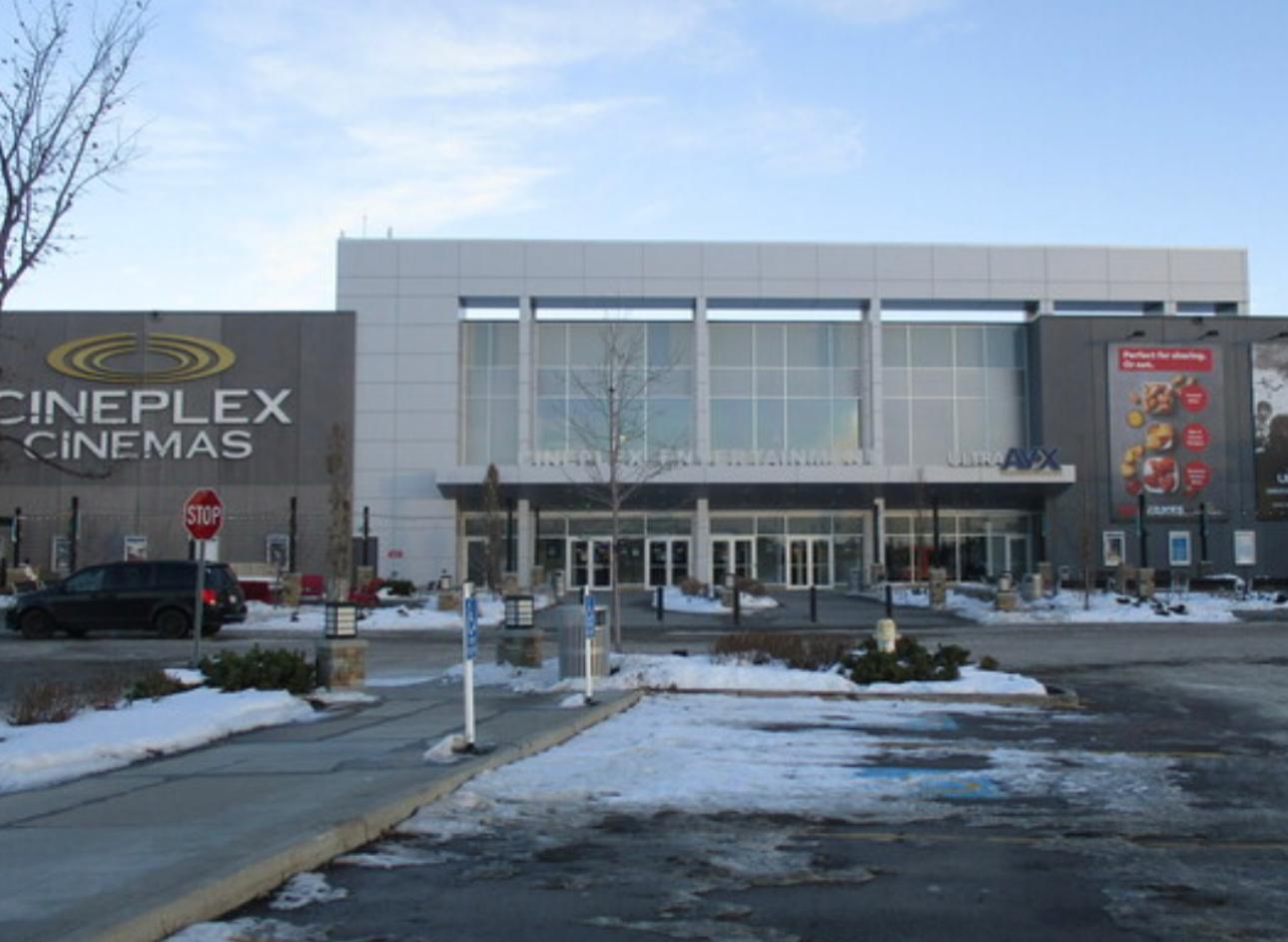 MjV Interior Systems Cineplex AVX project in Alberta